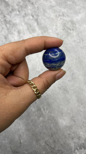 گوی سنگ طبیعی لاجورد افغان