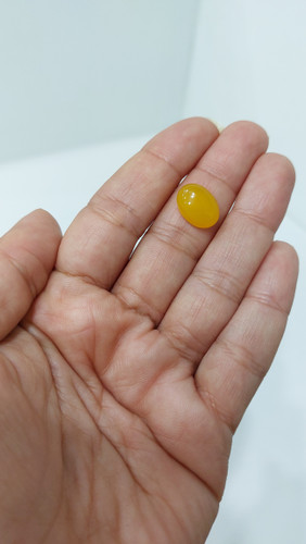 عقیق زرد حکاکی شرف شمس سایز ۲